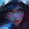 Ahri Stare By Nixeu – League Of Legends Live Wallpaper