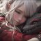 Sincere Children’s Love Between Small Dragon and Baby Girl Live Wallpaper