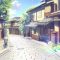 Japanese Town with Sakura Live Wallpaper