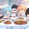 Cute Chibi Celebration Photo – Snowbreak Containment Zone Live Wallpaper