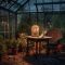 Midnight Rain in the Greenhouse A Relaxing Ambience for Sleep and Study Live Wallpaper