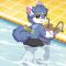 【furry】Xingye Doesn’t Wear Swimming Trunks Live Wallpaper