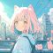 Neko Anime Girl And Cats Live Wallpaper