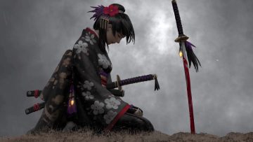 Kanata Girl Samurai Drawn by Guweiz Thumbnail