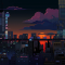 Cyber City Pixel Art Live Wallpaper