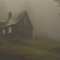 Eerie Cabin House Live Wallpaper