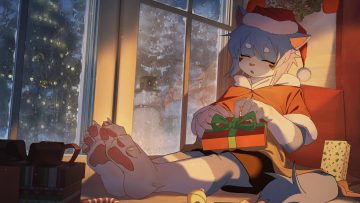 FURRY Happy Christmas by 小傻改2 Getlivewall-com Thumbnail
