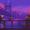 Hilda And Tepig Watching Castelia City Pokemon Pixel Live Wallpaper