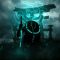 Dragon Samurai Kneeling Torii Gate Live Wallpaper