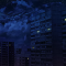 Night Sky in the City View Live Wallpaper