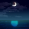 Crescent Moon Sea Live Wallpaper